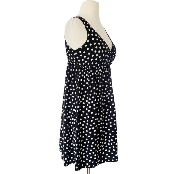 Old Navy black polka dot dress size XS - Picture 3 of 5